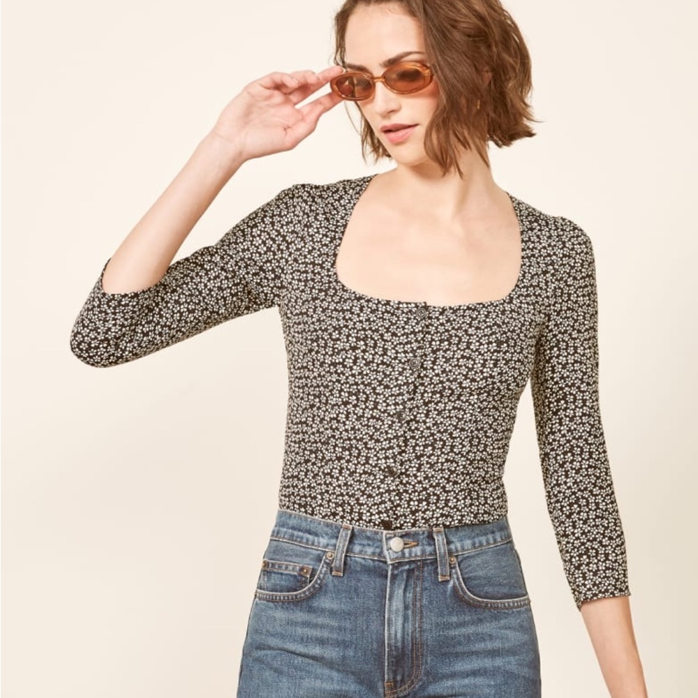 Reformation Jorja blouse